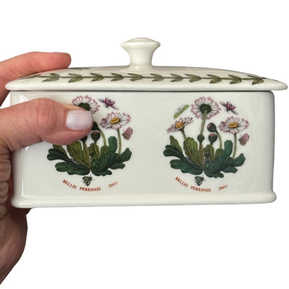 Portmeirion Susan Williams Porcelain Rectangular Lidded Trinket Box - Picture 6 of 10